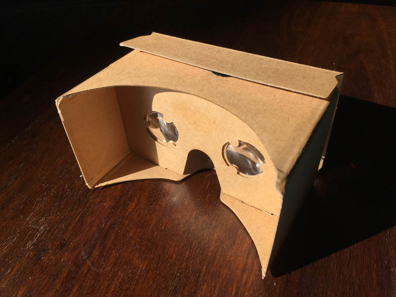 VR-Brille a la Googles Cardboard