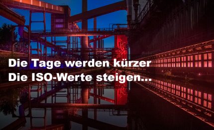 Illustration zu: "Die Tage werden kürzer - die ISO-Werte steigen"