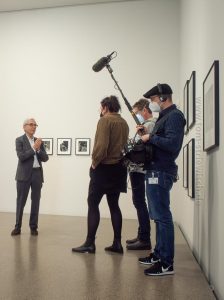 Tim Rautert in seiner Ausstellung im Museum Folkwang in Essen 