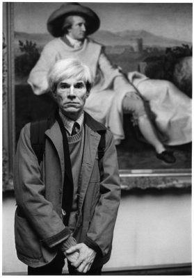 Illustration zu " Andy Warhol, Frankfurt, 1981 © Barbara Klemm"
